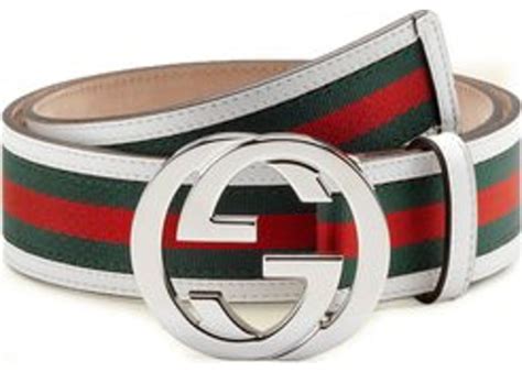 gucci red green stripe weave|white green red Gucci belt.